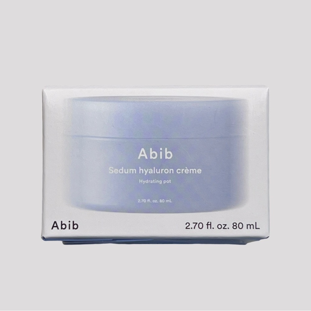 ABIB Sedum Hyaluron Crème Hydrating Pot 80ml Korean Skincare - Picture 1 of 10